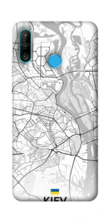 Чохол на Huawei P30 lite Kiev white map фото 1 з 1