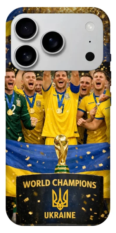 Чохол на Apple iPhone 17 Pro Max (6.9") UA-Football ver.5 фото 1 з 1