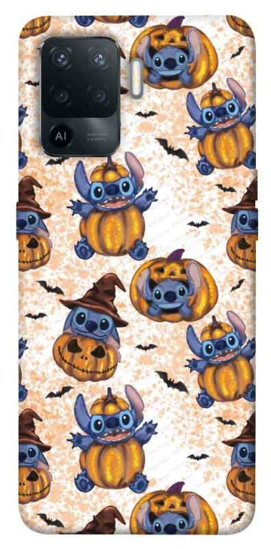 Чохол на Oppo Reno 5 Lite Halloween Stitch ver.1 фото 1 з 1