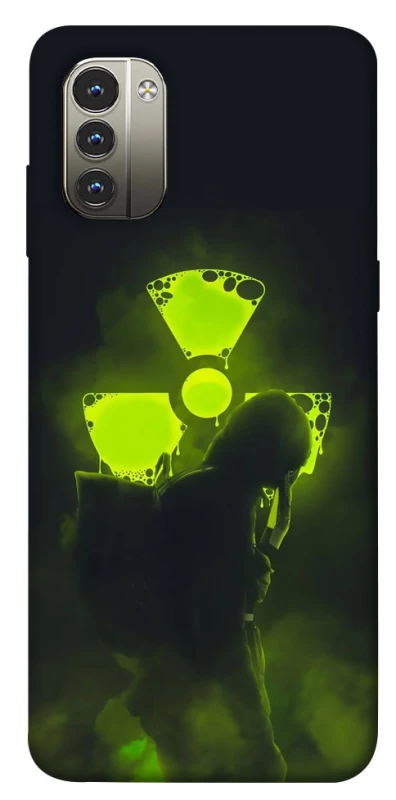 Чехол на Nokia G11 Радиация v2 фото 1 из 1