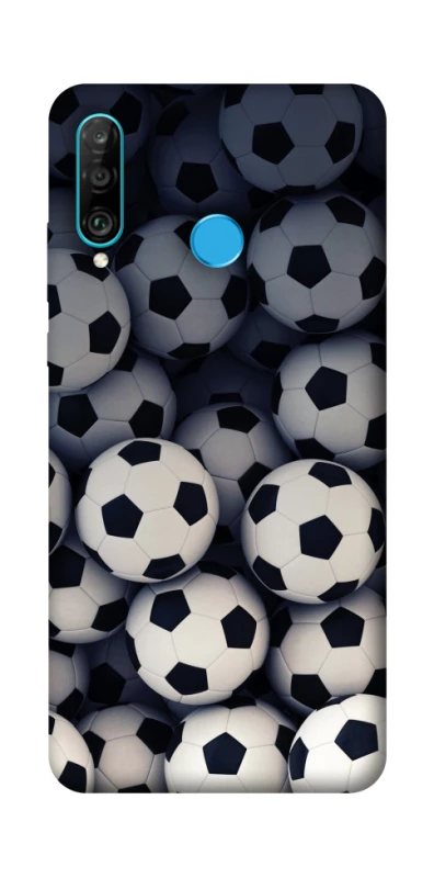 Чохол на Huawei P30 lite Футбольні м'ячи фото 1 з 1