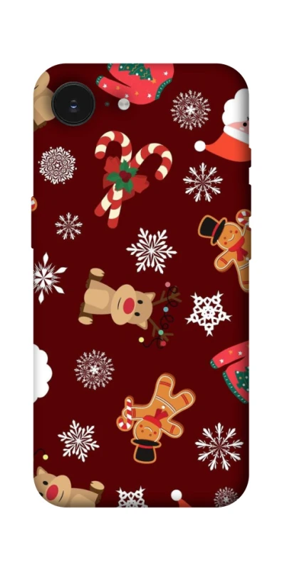 Чохол на Apple iPhone 17e (6.1") Новорічний v6 фото 1 з 1