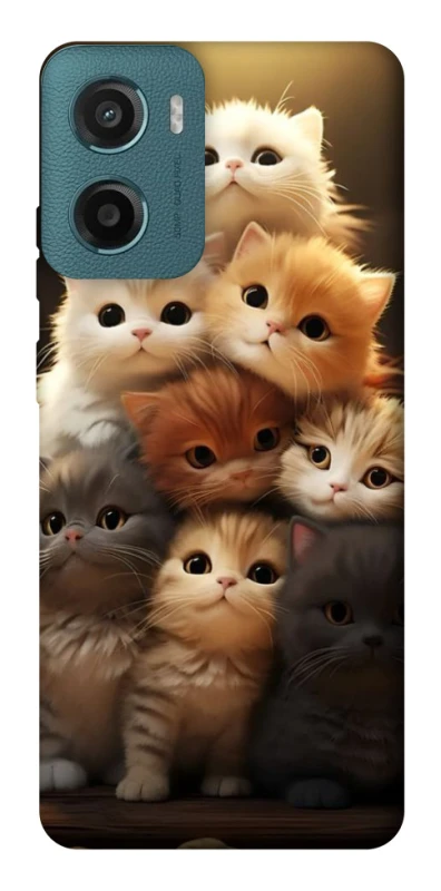 Чохол на Motorola Moto G06 Чохол Kittie Love v2 фото 1 з 1