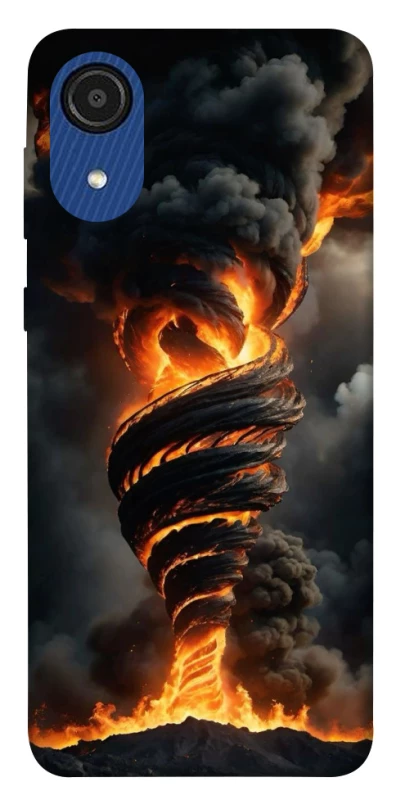 Чехол на Samsung Galaxy A03 Core Огненный торнадо фото 1 из 1