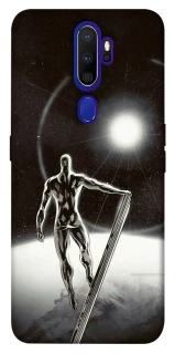 Чохол на Oppo A5 (2020) / Oppo A9 (2020) Срібний серфер фото 1 з 1