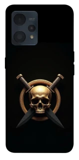 Чохол на Realme 9 4G / 9 Pro+ Golden Skull фото 1 з 1