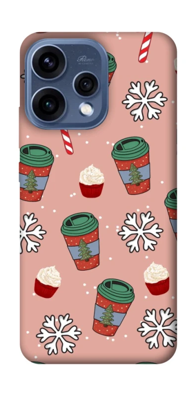 Чехол на Oppo Reno 15 Новогодний v38 фото 2 из 2