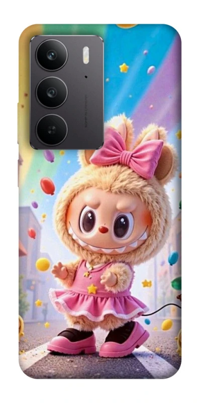 Чехол на Realme C75 Labubu rainbow фото 1 из 1