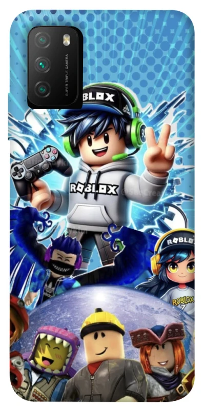 Чохол на Xiaomi Poco M3 Roblox collage ver.3 фото 1 з 1