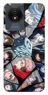 Чехол на Vivo Y02 jujutsu kaisen v4 фото 1 из 1