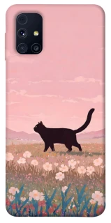 Чехол на Samsung Galaxy M31s cat on a field фото 1 из 1