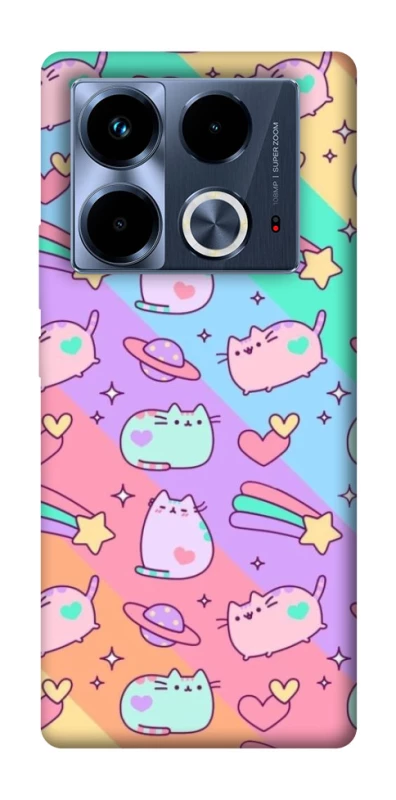 Чохол на Infinix Note 40 4G Cat Cute фото 1 з 1