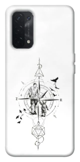Чехол на Oppo A54 5G / A74 5G Tattoo ver.9 фото 1 из 1