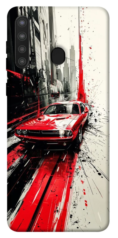 Чохол на Samsung Galaxy A21 Painted Mustang фото 1 з 1