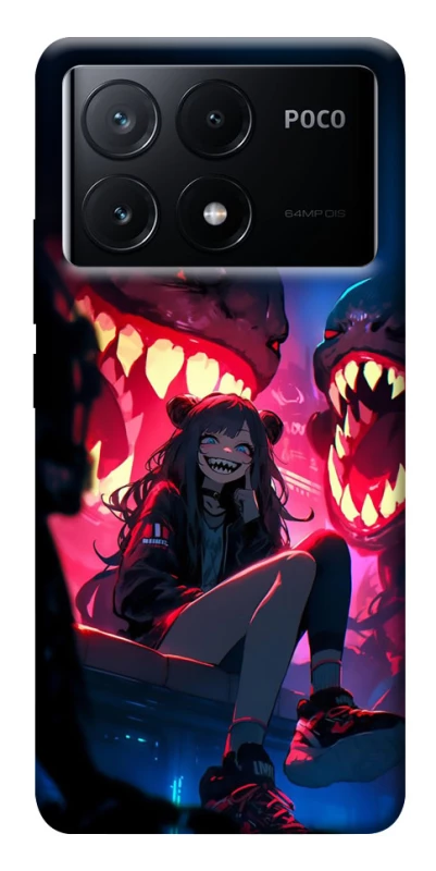 Чохол на Xiaomi Poco X6 Anime girl фото 1 з 1