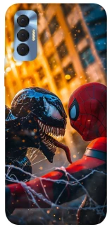 Чохол на TECNO Spark 8P Venom vs Spiderman фото 1 з 1