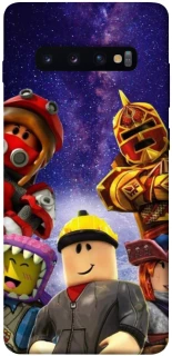 Чехол на Samsung Galaxy S10+ Roblox galaxy warriors фото 1 из 1