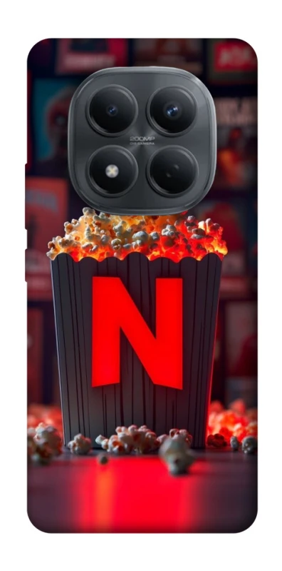 Чехол на Xiaomi Redmi Note 15 Pro 4G Netflix and popcorn фото 1 из 1