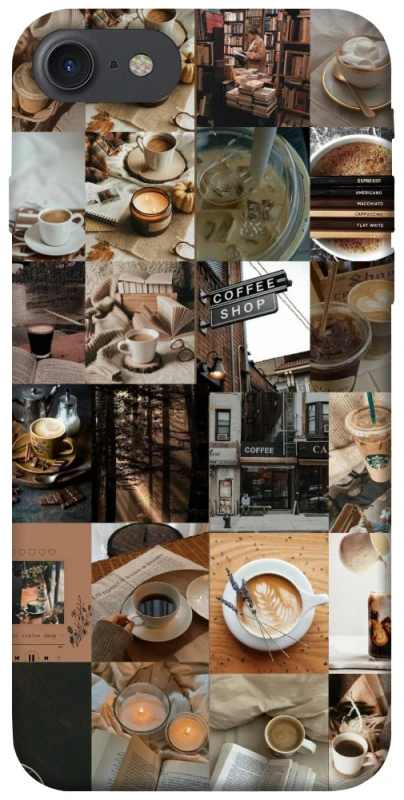 Чохол на Apple iPhone 7 / 8 (4.7") Coffee collage ver.3 фото 1 з 1