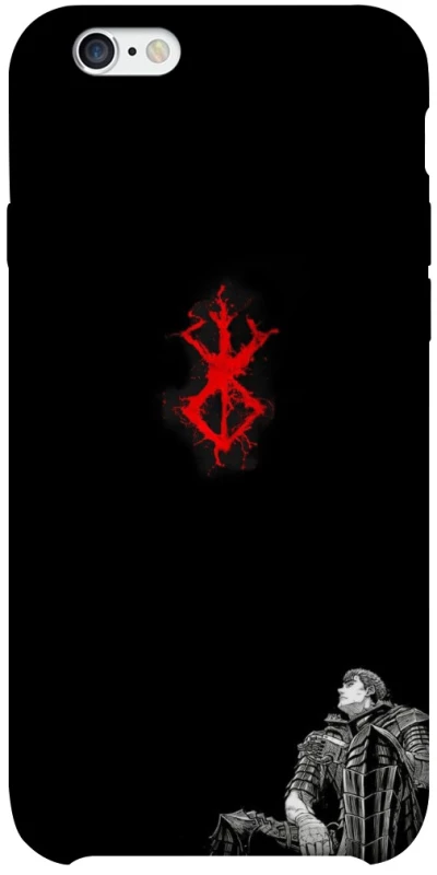 Чехол на Apple iPhone 6/6s plus (5.5") berserk black фото 1 из 1