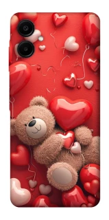 Чохол на Samsung Galaxy A06 bear in hearts фото 1 з 1