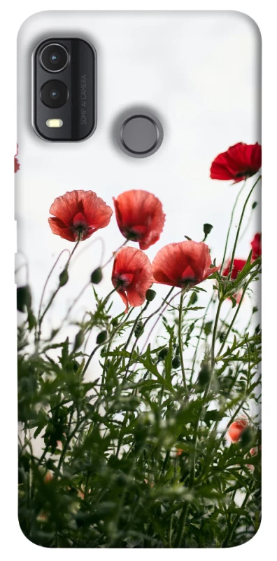Чохол на Nokia G11 Plus Поле маків фото 1 з 1
