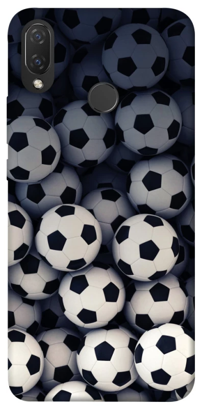Чохол на Huawei P Smart+ (nova 3i) Футбольні м'ячи фото 1 з 1