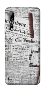 Чехол на ZTE Axon 10 Pro Газеты фото 1 из 1