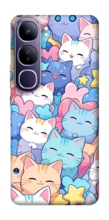 Чехол на Vivo Y300 Funny Kittens ver.3 фото 1 из 1