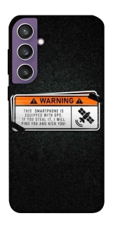 Чохол на Samsung Galaxy S23 FE Warning фото 1 з 1
