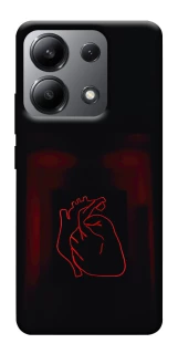 Чохол на Xiaomi Redmi Note 13 4G Червоне серце фото 1 з 1