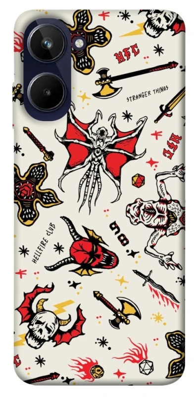 Чехол на Realme 10 4G Stranger Things ver.2 фото 1 из 1