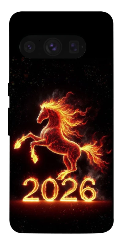 Чохол на Google Pixel 8 Pro Red Fire Horse ver.1 фото 1 з 1