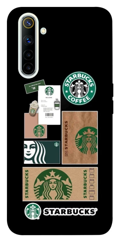 Чохол на Realme 6 Starbucks coffee фото 1 з 1