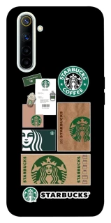Чохол на Realme 6 Starbucks coffee фото 1 з 1