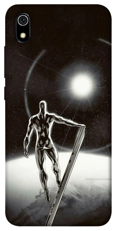 Чохол на Xiaomi Redmi 7A Срібний серфер фото 1 з 1