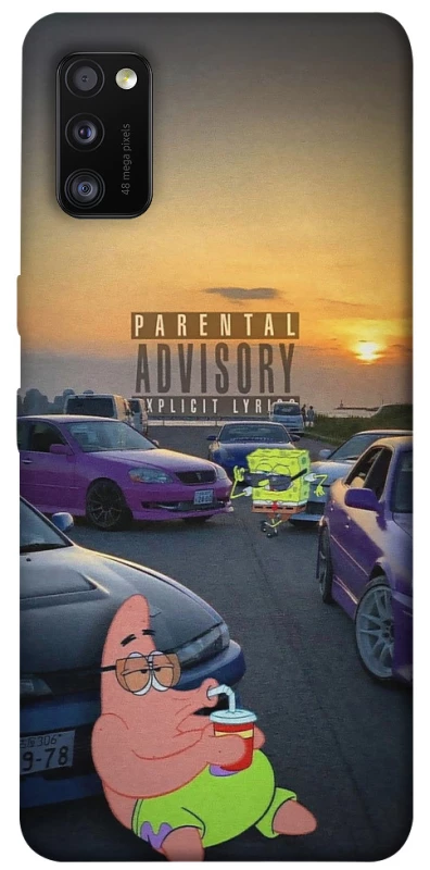 Чохол на Samsung Galaxy A41 Патрік на перегонах фото 1 з 1