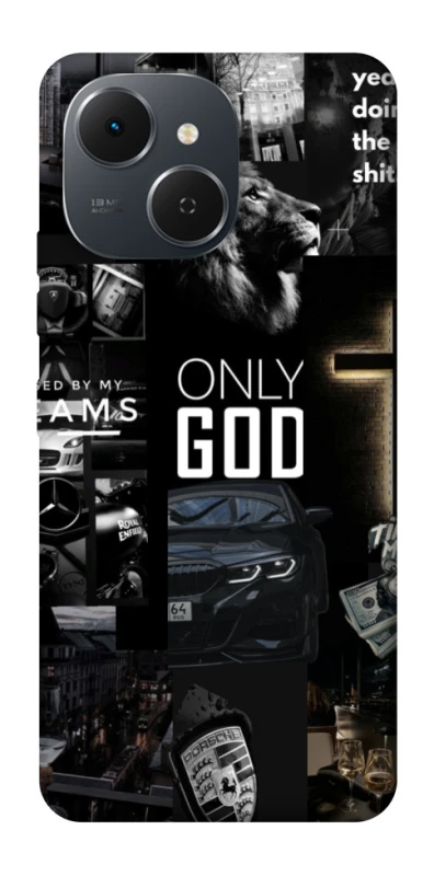 Чохол на TECNO Spark 40C Only God фото 1 з 1