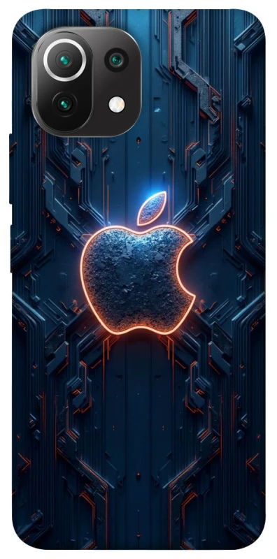 Чехол на Xiaomi Mi 11 Lite Apple logo ver.1 фото 1 из 1