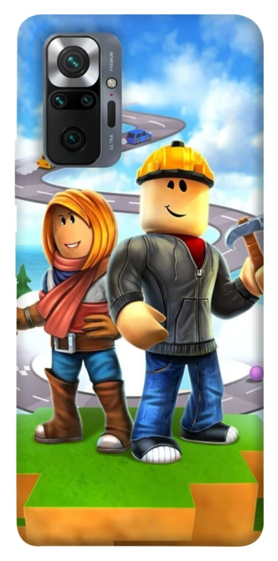Чехол на Xiaomi Redmi Note 10 Pro Roblox Builder Adventure фото 1 из 1