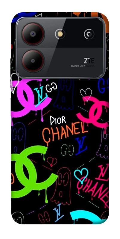 Чехол на ZTE Blade A54 4G Fashion collage ver.5 фото 1 из 1