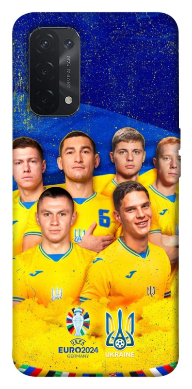 Чехол на Oppo A54 5G / A74 5G Сбоная Украины v2 фото 1 из 1