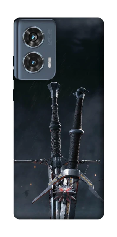 Чохол на Motorola Edge 50 Мечі Ведьмака фото 1 з 1