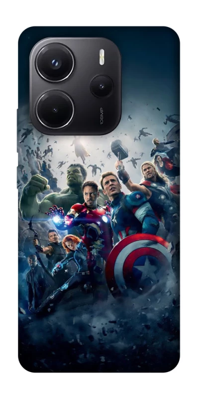 Чохол на Xiaomi Redmi Note 14 4G (Europe version) Marvel heroes фото 1 з 1