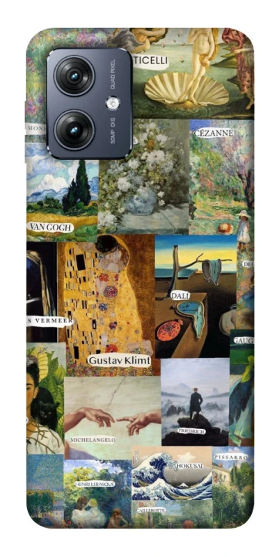 Чохол на Motorola Moto G54 Art collage ver.8 фото 1 з 1