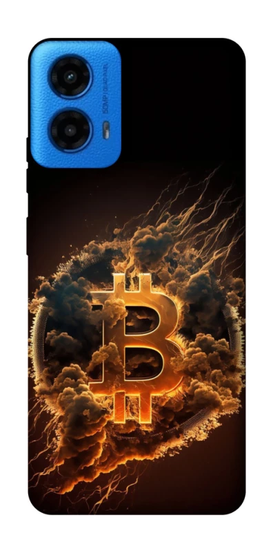 Чохол на Motorola Moto G45 Smoky Bitcoin фото 1 з 1