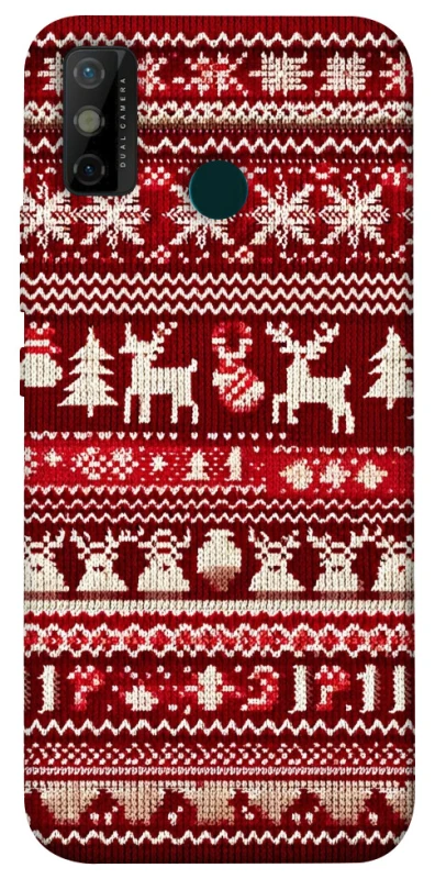 Чохол на TECNO Spark 6 Go Christmas jumper ver.2 фото 1 з 1