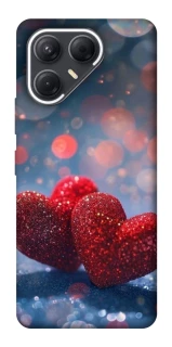 Чехол на TECNO Pova 7 Red hearts фото 1 из 1