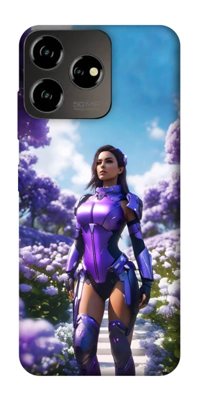 Чохол на ZTE Blade V50 Design 4G Cyber space girl ver.4 фото 1 з 1