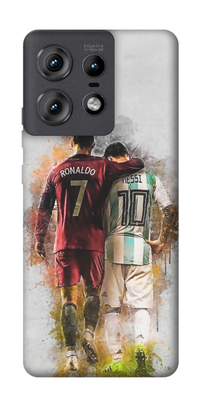 Чохол на Motorola Edge 50 Pro Ronaldo та Messi фото 1 з 1